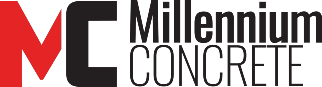 Millennium Concrete Logo Homepage